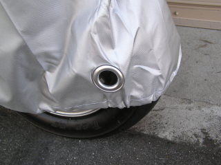 単車カバー (盗難警報装置)表示タイプ