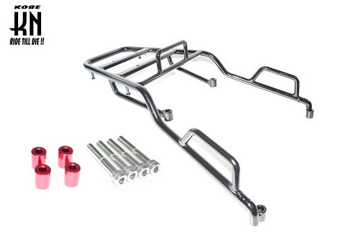 大型リアキャリア【グラブバー付】 シグナスX/3型【レッドカラー付】