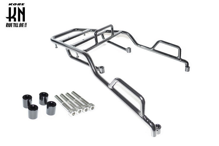 大型リアキャリア【グラブバー付】 シグナスX/3型【ブラックカラー付】