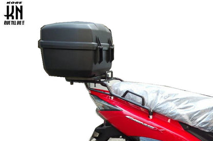 大型リアキャリア【グラブバー付】 シグナスX/3型【ブラックカラー付】