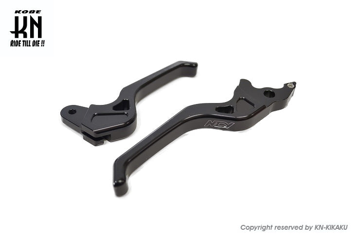 アドレスV125　ショートブレーキレバー【NCY】ブラック