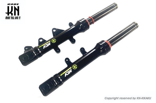 NCY フロントフォーク【N-17】チタンブラックカラー【グリファス/X FORCE/AUGUR】