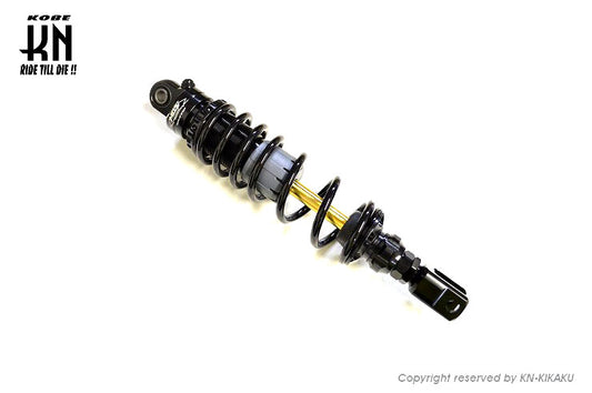 MOS ショックアブソーバー【アドレスV125】ブラック2【減衰,車高調整,イニシャル調整】