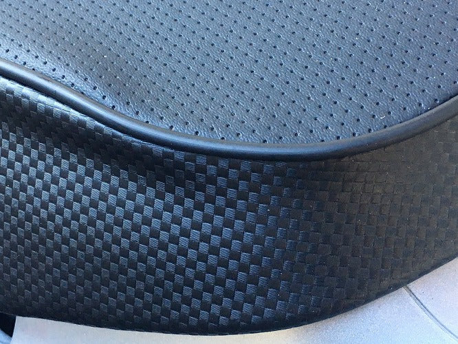 2WAY シートカバー【ゴム入り】国産高品質【シグナスX2型28S/4C6/1CJ】ディンプル/カーボン柄