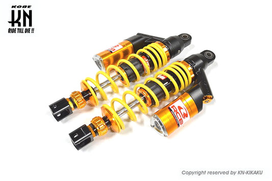 RCB 348-353mm リアショック減衰調整【XMAX250/300/PCX】DB-5【ゴールド/イエロー】