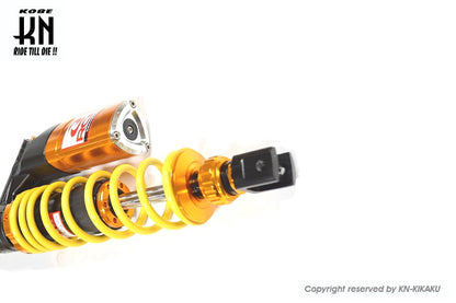 RCB 348-353mm リアショック減衰調整【XMAX250/300/PCX】DB-5【ゴールド/イエロー】