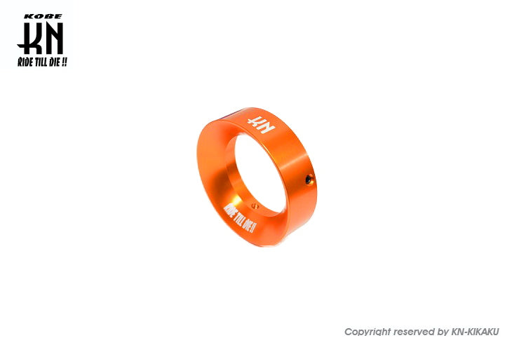 アルミCNCファンネル【オレンジ】ビッグキャブ用