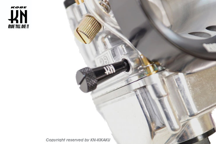 アルミCNCエアースクリュー【ブラック】ビッグキャブ用