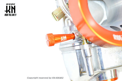 アルミCNCエアースクリュー【オレンジ】ビッグキャブ用