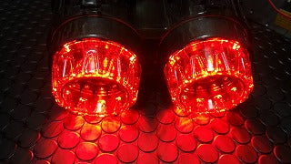 KOSO LEDテールアッセンタイプ1 レッド/ホワイト BWS125