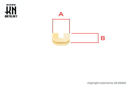 スズキ系  強化スライドピース【アドレス50/セピア】