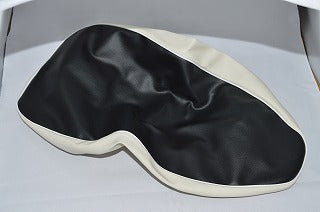 2WAY シートカバー【ゴム入り】 国産高品質【ジュリオ/AF52】黒/白