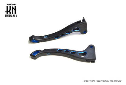 デュアルカラーレバータイプ3 【ジャイロX/TD01】マットブラック/ブルー