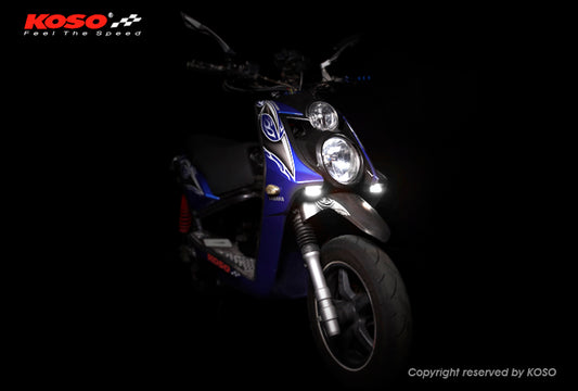 KOSO LEDフロントデイライトキット 【BWS125/ホワイト】
