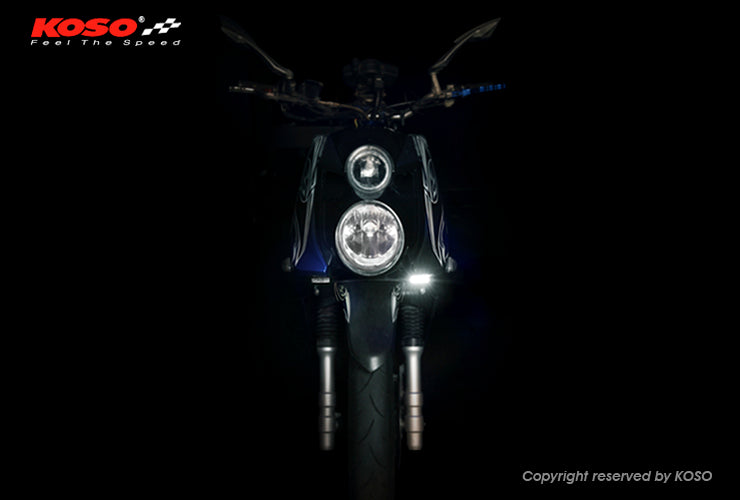 KOSO LEDフロントデイライトキット 【BWS125/ホワイト】