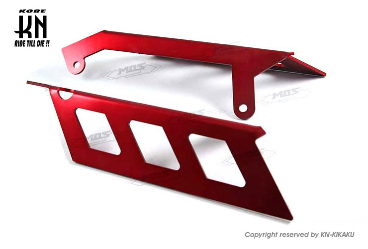 CNCアルミベルトガード【TMAX530】レッド