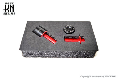 チャンピオンバーエンド【レッド】RAPTOR BAR END