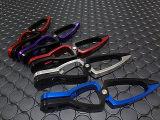 KOSO デュアルカラー ワイヤーホルダー汎用 【ブラック/レッド】