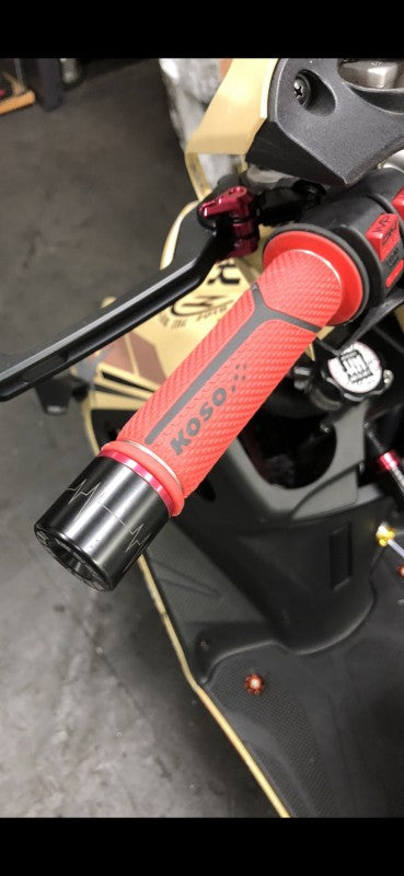 チャンピオンバーエンド【レッド】RAPTOR BAR END