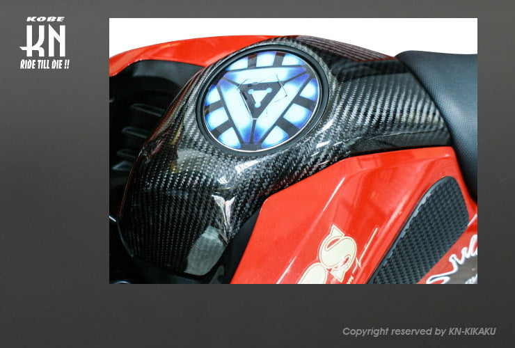 MOS カーボンガソリンタンクカバー【GROM/MSX】2013-2015年モデル