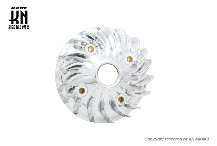 KOSO×KN スーパーライトクーリングファン【シグナスX/BWS 125/R/X】メッキ