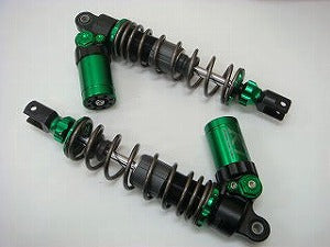 SHARK-FACTORY HI/LO SPEED 減衰調整式ガス/オイルショック グリーン