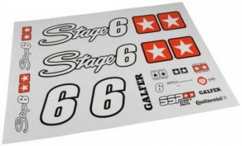 STAGE6【特大ステッカー】STICK LARGE WHITE SET【350mm×500mm】