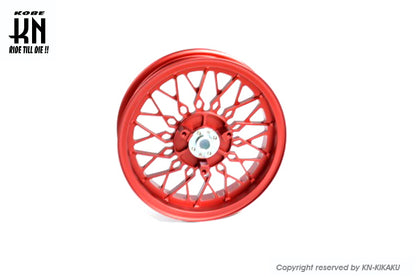 MOS 鍛造アルミホイール前後セット 【シグナスX 4/5型】ツヤ消しレッド【XR-14】