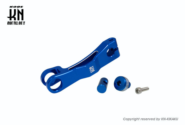 アルミブレーキカム ZOOMER 【フロント/ブルー】