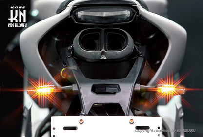 KOSO【Z1】 LEDウィンカー【スモークレンズ/オレンジ】