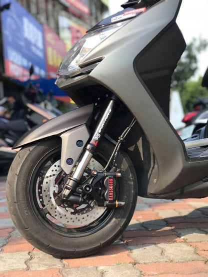 SHARKFACTORY L35/L35E 倒立フロントフォーク+専用アルミステム【カラー/スペックオーダー見積り】