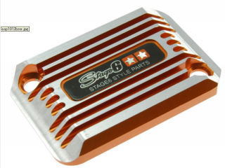 STAGE6 エアロックス マスターシリンダーキャップ　オレンジ