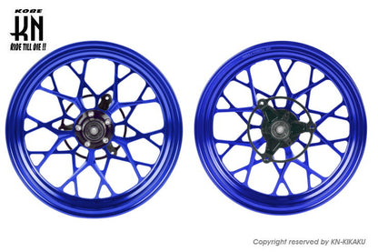 MOS FS-20 鍛造ホイール前後セット【X FORCE,FORCE2.0,グリファス】ブルー