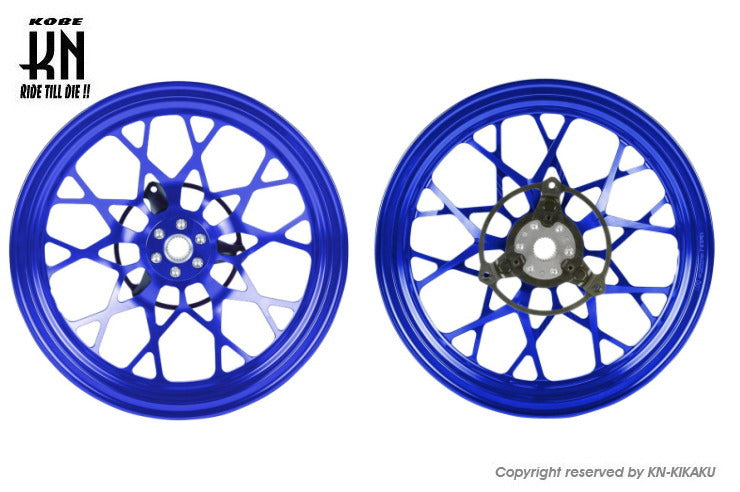 MOS FS-20 鍛造ホイール前後セット【X FORCE,FORCE2.0,グリファス】ブルー
