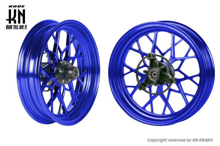 MOS FS-20 鍛造ホイール前後セット【X FORCE,FORCE2.0,グリファス】ブルー