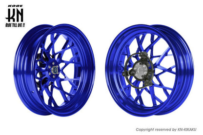MOS FS-20 鍛造ホイール前後セット【X FORCE,FORCE2.0,グリファス】ブルー
