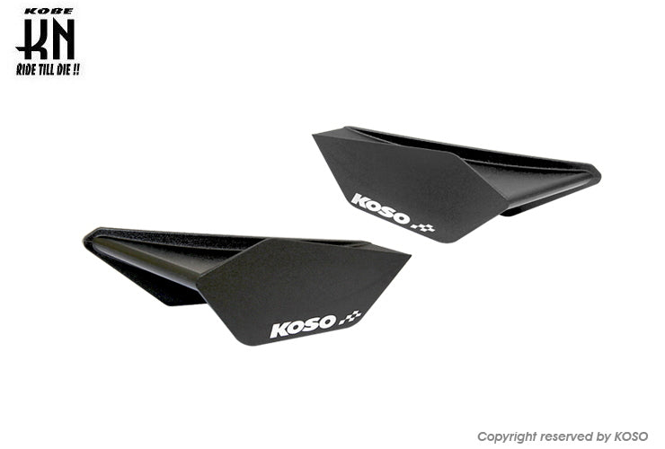 GPスタイル エアロダイナミック ウイングキット【ブラック】