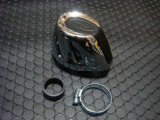 BCD パワーフィルター 【CROME/BLACK STAIN CAP】