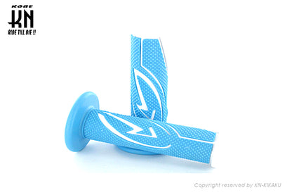 BCD　ハンドルグリップ 【ライトブルー/ホワイト】120mm