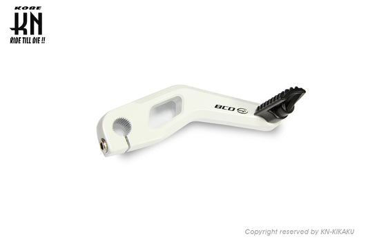 BCD キックペダル 【ホワイト/マットブラック】ヤマハ50/90/100/125系　