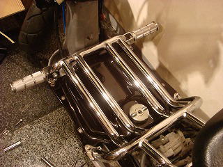 NCY サブフレーム【ステップ付】ZOOMER/ズーマー【クリアブラック】