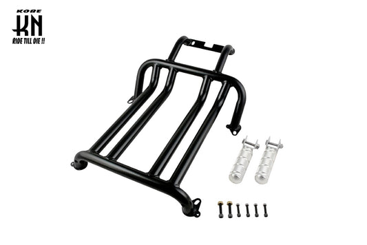 NCY サブフレーム【ステップ付】ZOOMER/ズーマー【クリアブラック】