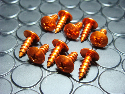 アルミタップスクリュー 5mm オレンジ