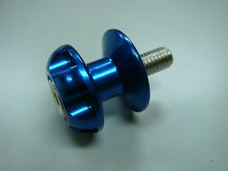 ライセンスボルト【フックタイプ】 シルバー