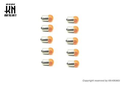 ウインカー球 /単球 【12V10W】　オレンジ発光/ 10個