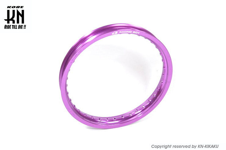 RCB アルミホイールリム【185-17】パープルカラー【36H】