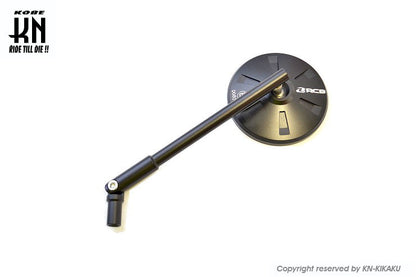 RCB ALLOYバックミラー【アルミCNCバックミラー,左右8mm正ネジ】セット