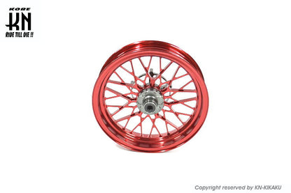 MOS 鍛造アルミホイール前後セット【FF-14】マジェスティS/SMAX/FORCE【レッド】