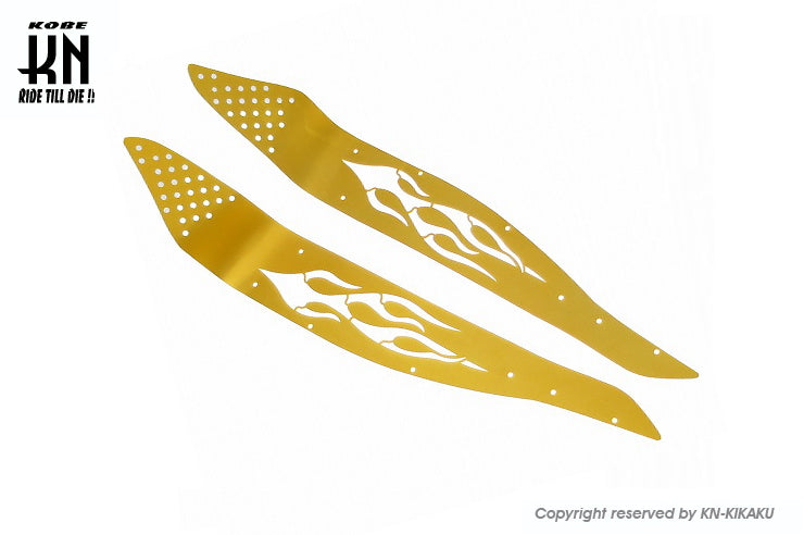 NCY フロアボード【PCX125/PCX150】 ゴールド 【タイプB】