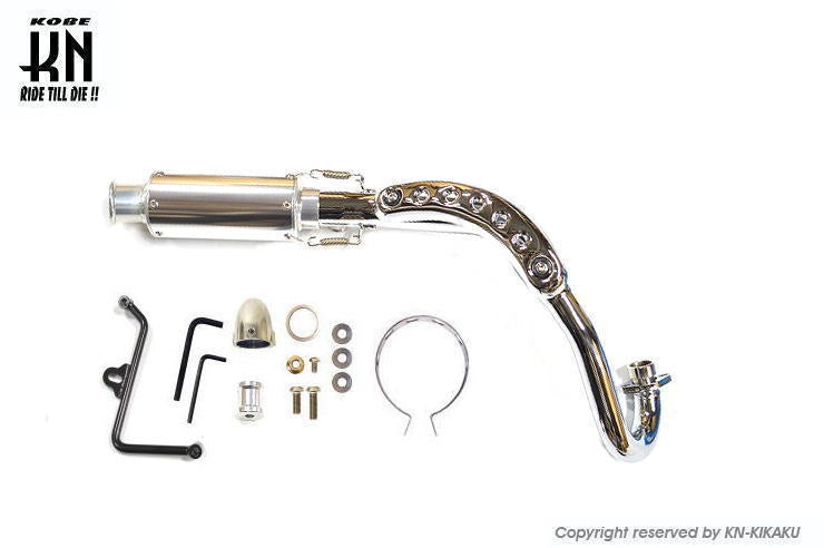 アルミサイレンサーマフラー 【モンキー125/JB02】